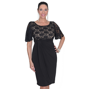 Black Lace Attachable Sleeves--Sleeves 2 Go