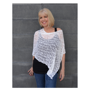 Knit Poncho--Sleeves 2 Go