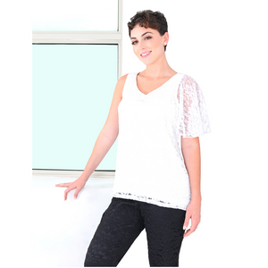 White Lace Attachable Sleeves--Sleeves 2 Go